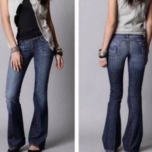 COH Vintage 90s flare Ingrid lo waist Flare Jeans Marbled Acid-wash 29